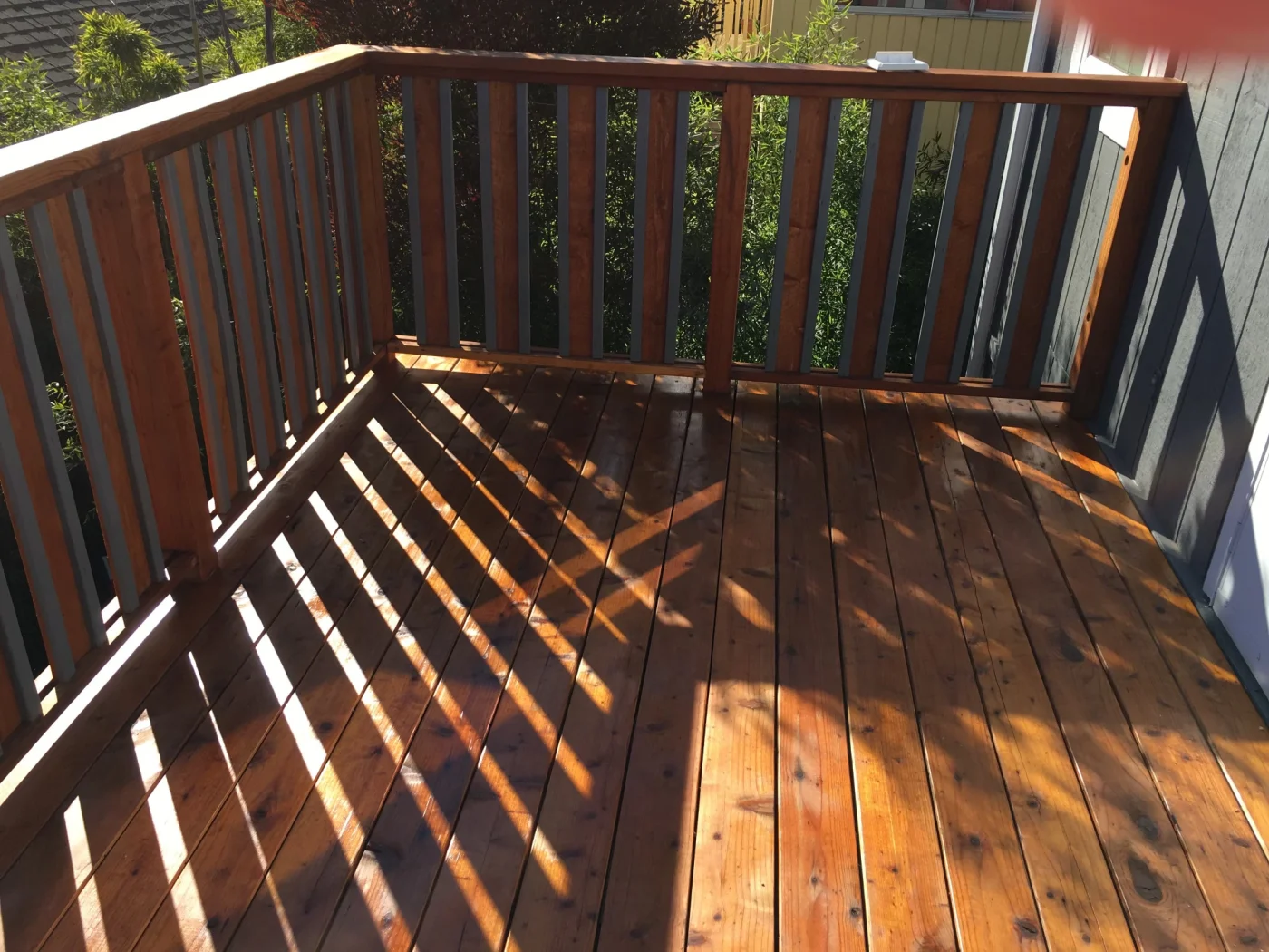 wood deck